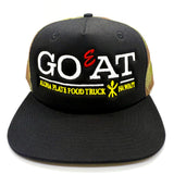 Go Eat Aloha Plate Food Truck Trucker Hat Black/Camo
