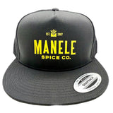 Manele Spice Trucker Hat - Black/Black