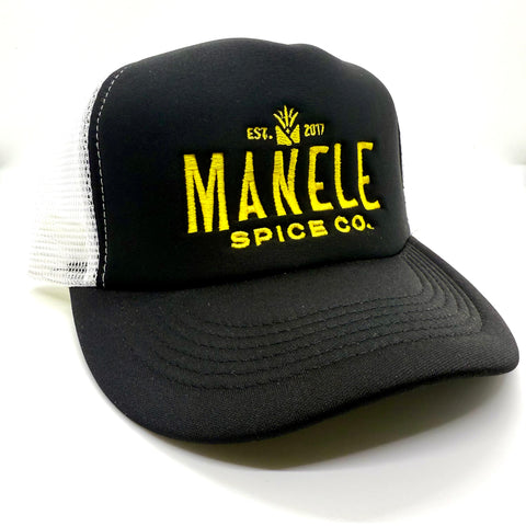 Manele Spice Trucker Hat - Black/White